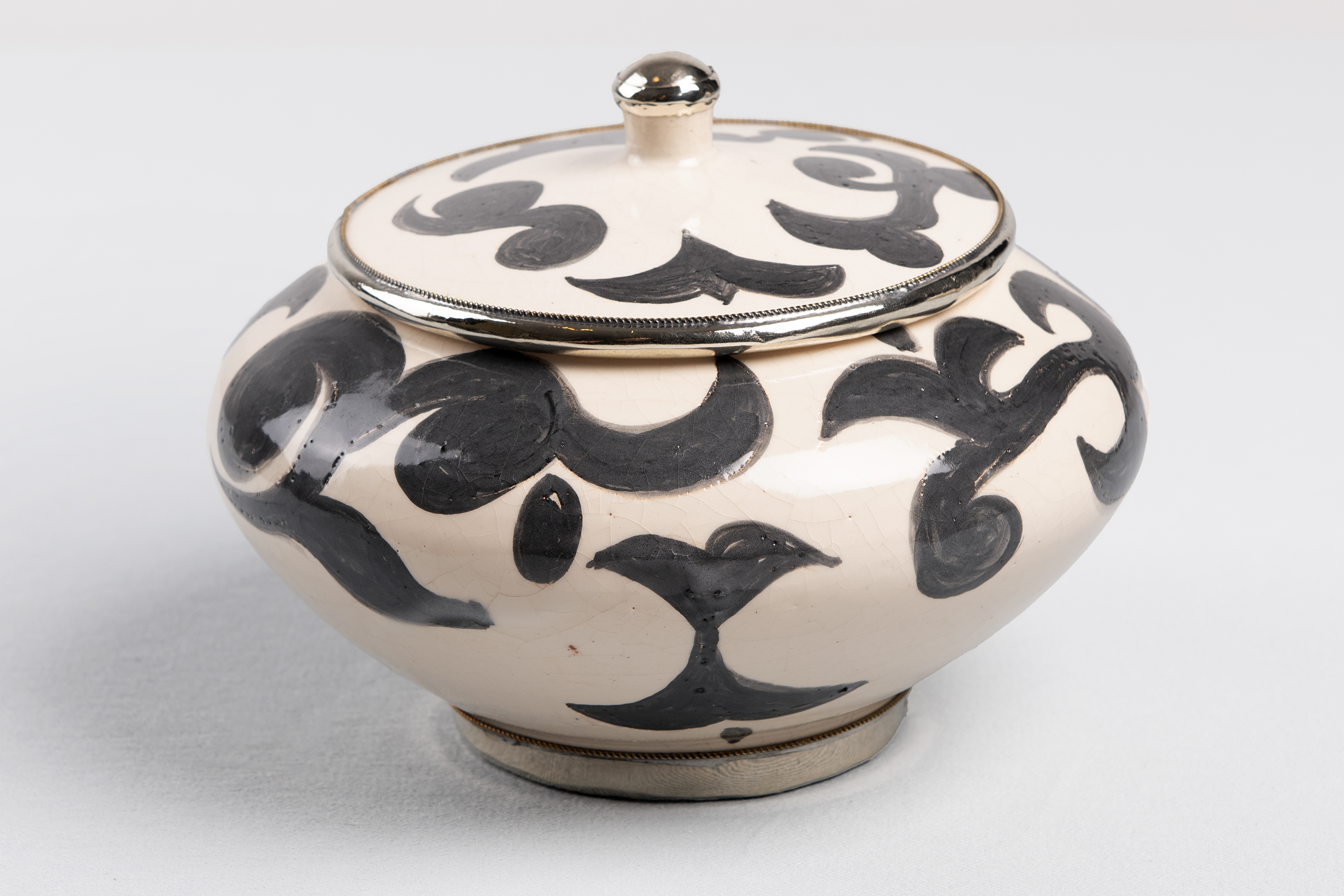 Keramik Dose Berberstil