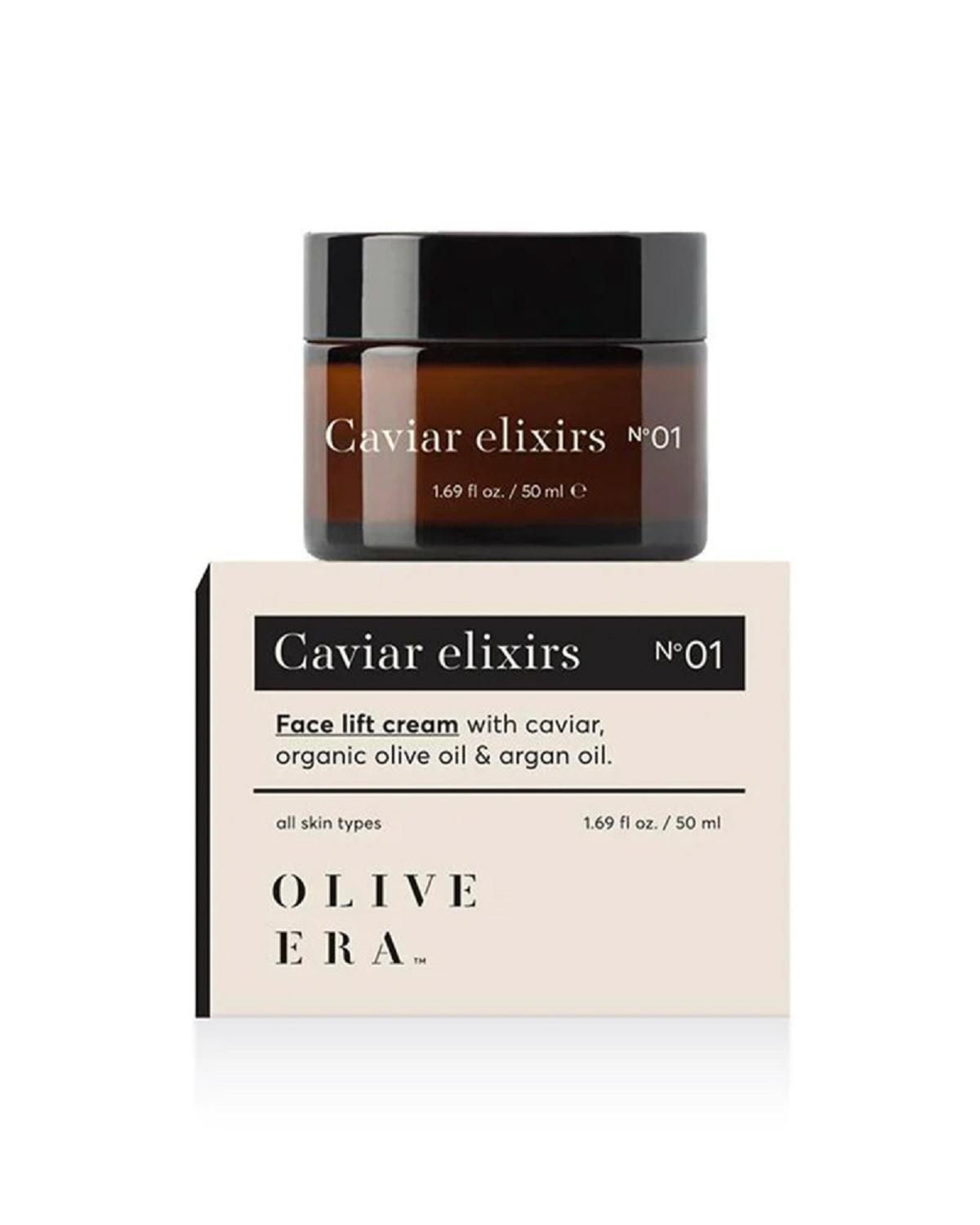 Lift Gesichtscreme Kaviar & Bio-Olivenöl 50ml | Olive Era
