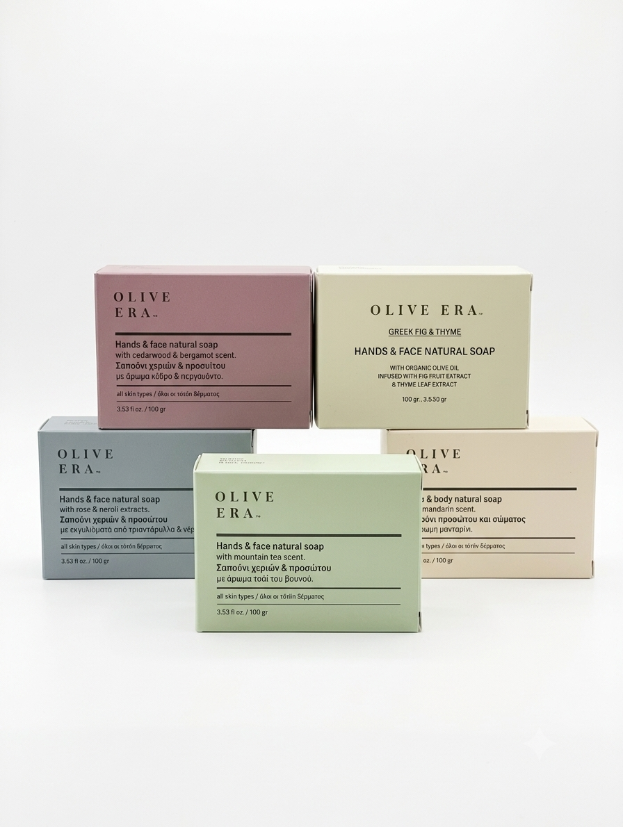Olive Era Naturseifen & Peelingseifen | Bio-Olivenöl | Handgefertigt