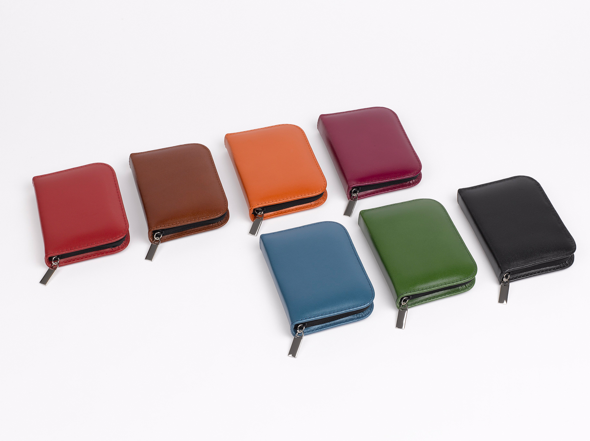 Mini Globuli Etui Rindleder für 32 Gläser in 7 Farben  (ohne Gläser)