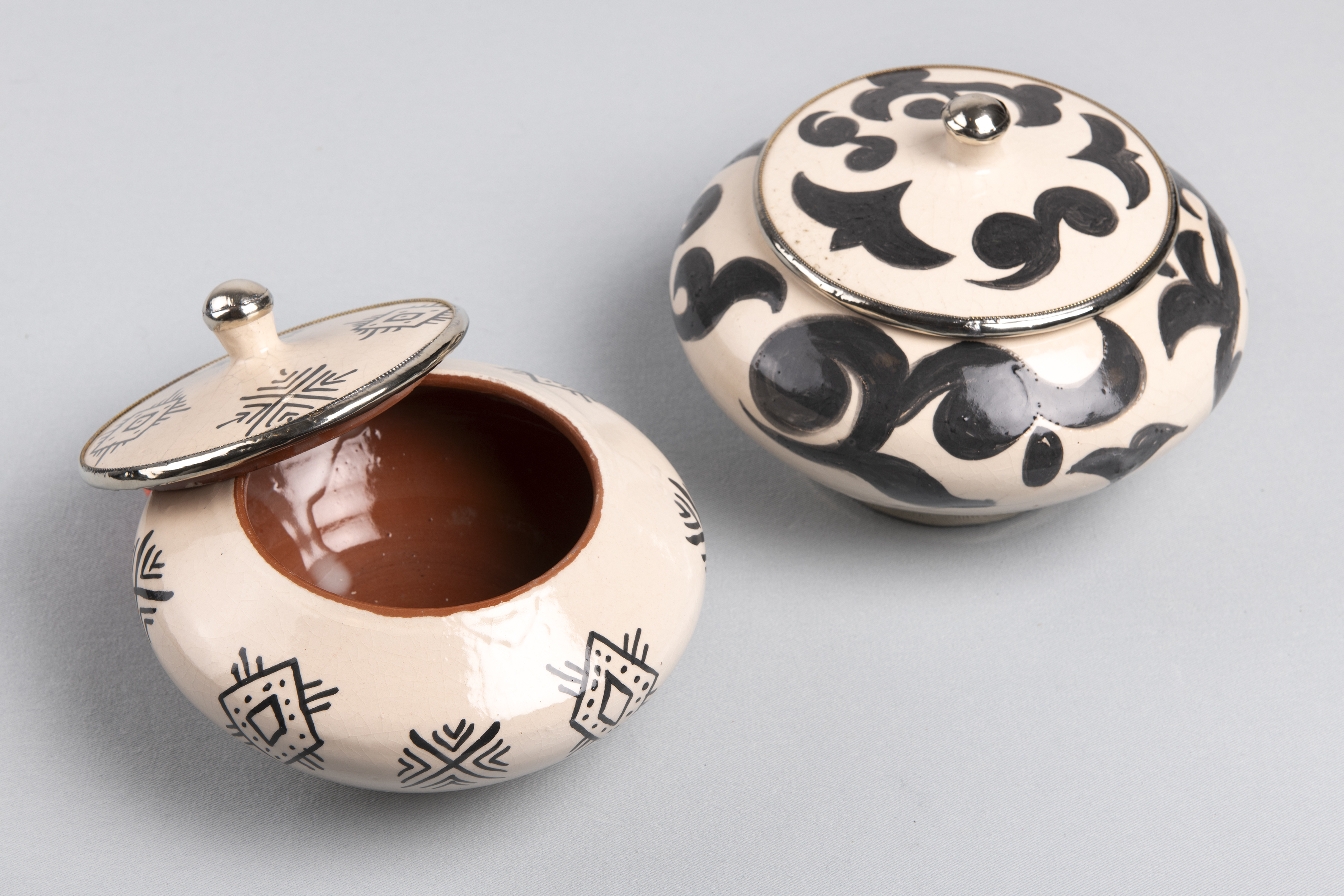 Keramik Dose Berberstil