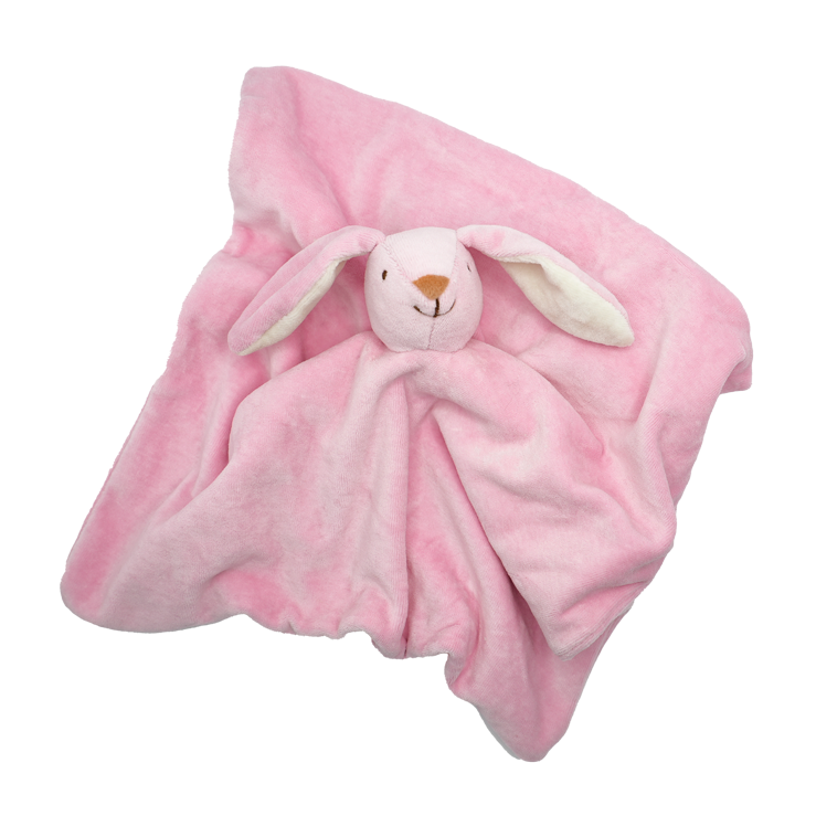 Peter der rosa Hase Bio Schmusetuch