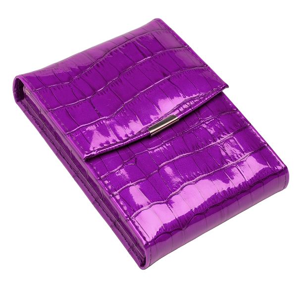 Taschenapotheke Kunstleder beere für 32 Globuli Gläser vegan