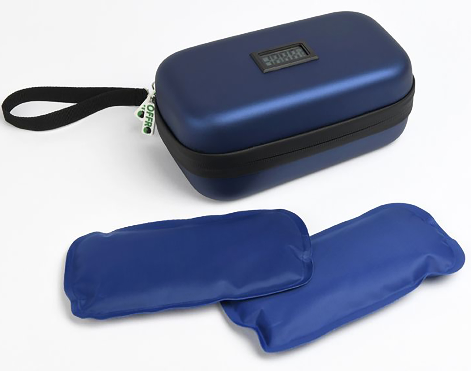 Diabetiker Tasche mit Temperaturanzeige | Insulin Tasche Hardcase Thermo-Etui | Kühltasche für Insulinpens, Medikamente & Zubehör – kompakt & reisefreundlich