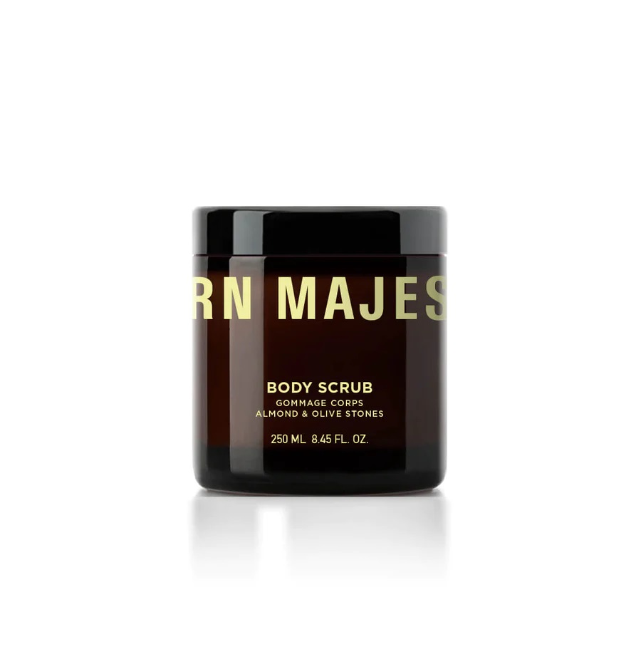 Born Majesty Body Scrub Almond & Olive Stones 250ml