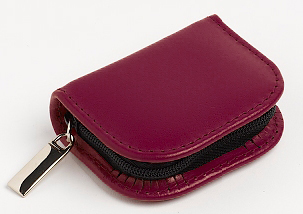 Mini Globuli Etui Rindleder für 10 Gläser in 7 Farben