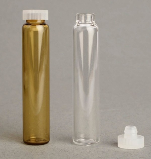 Rollrandgläser Braunglas (UV-Schutz) oder Klarglas 2,0 g